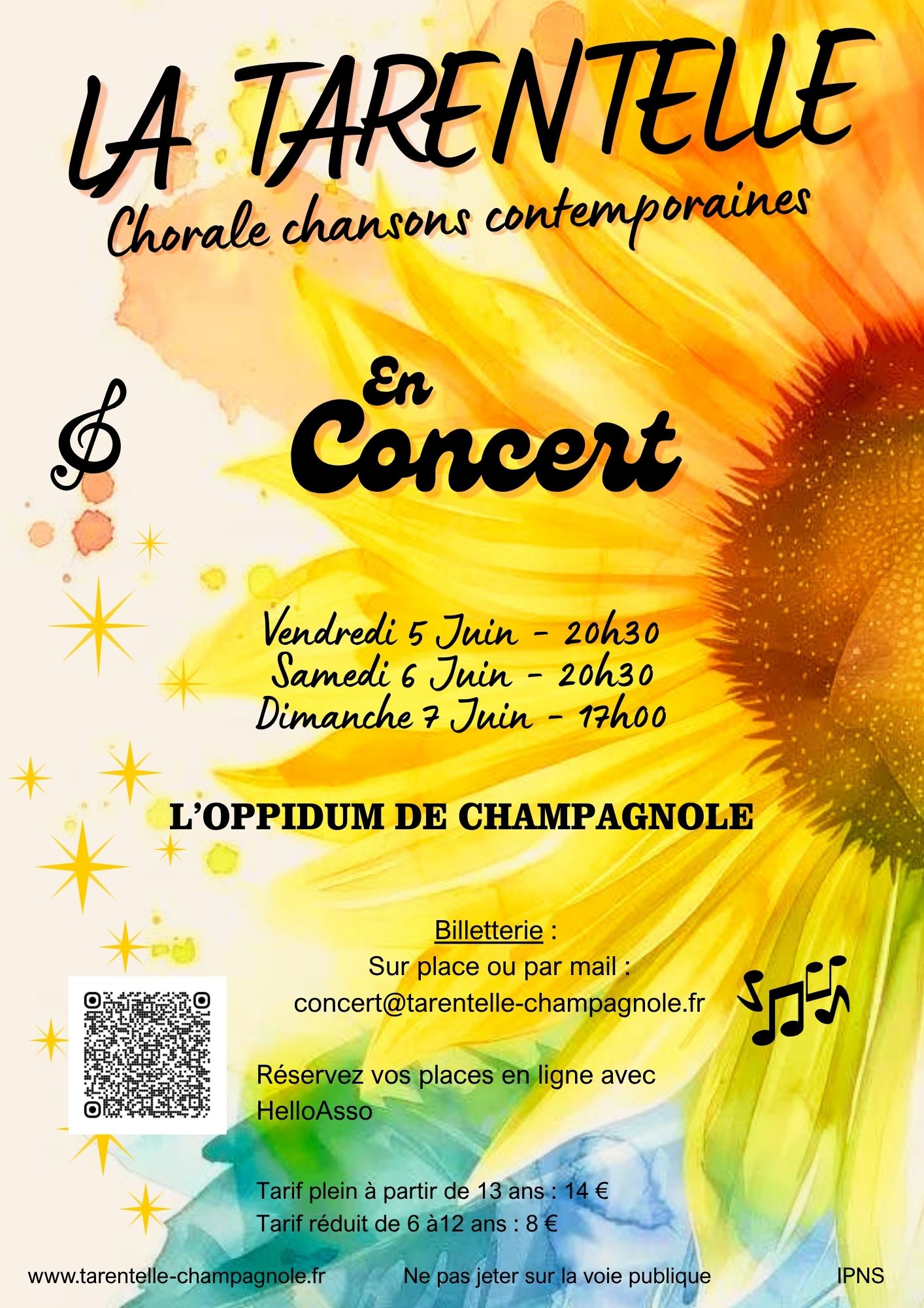 affiche du concert 2026